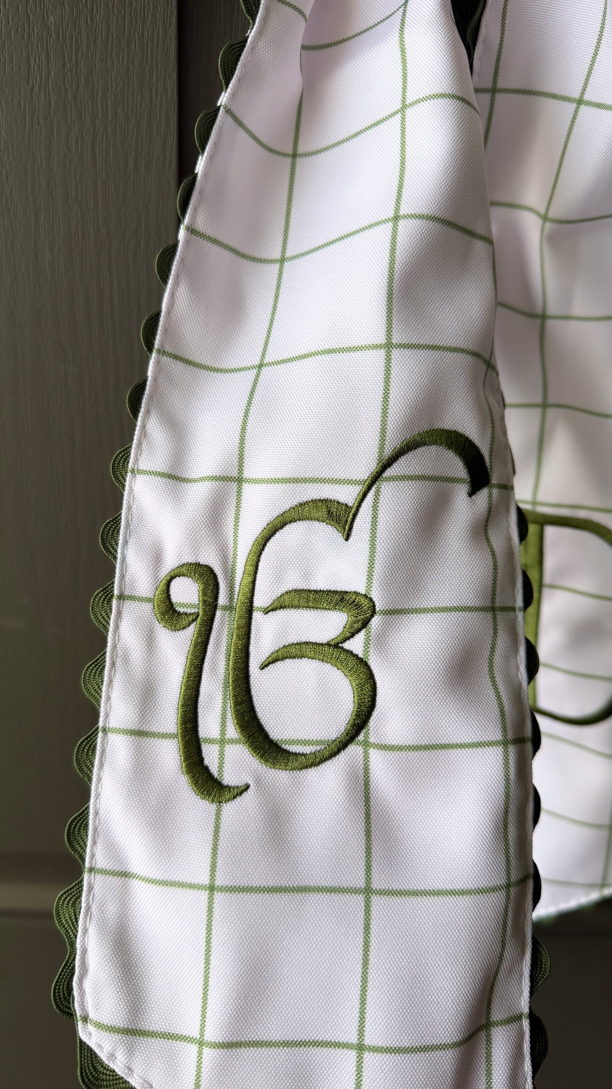 Personalized Ik Onkar Wreath Sash