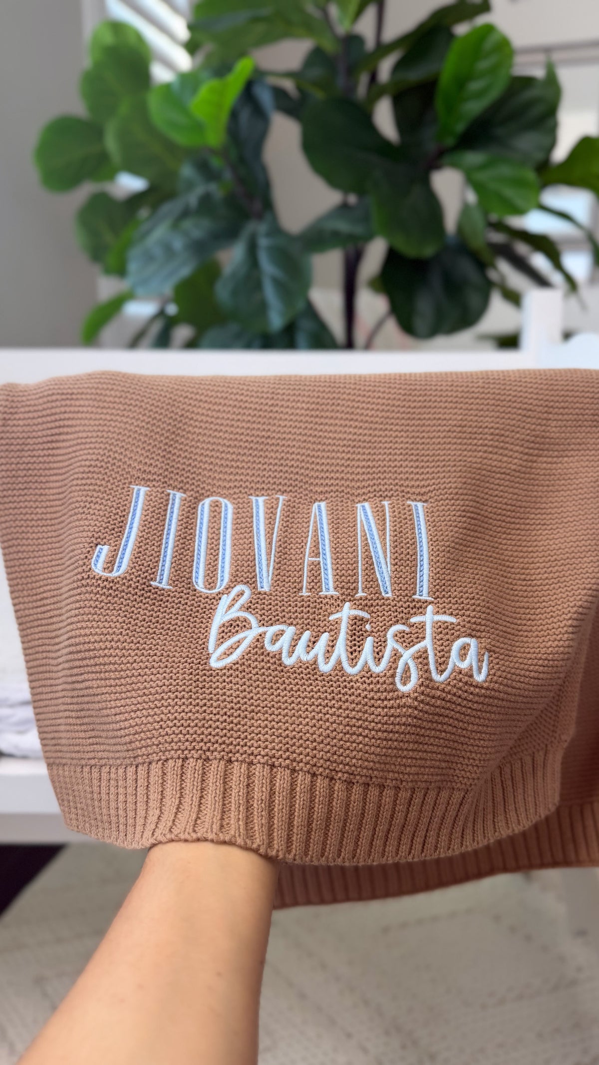 Personalized Baby Blanket