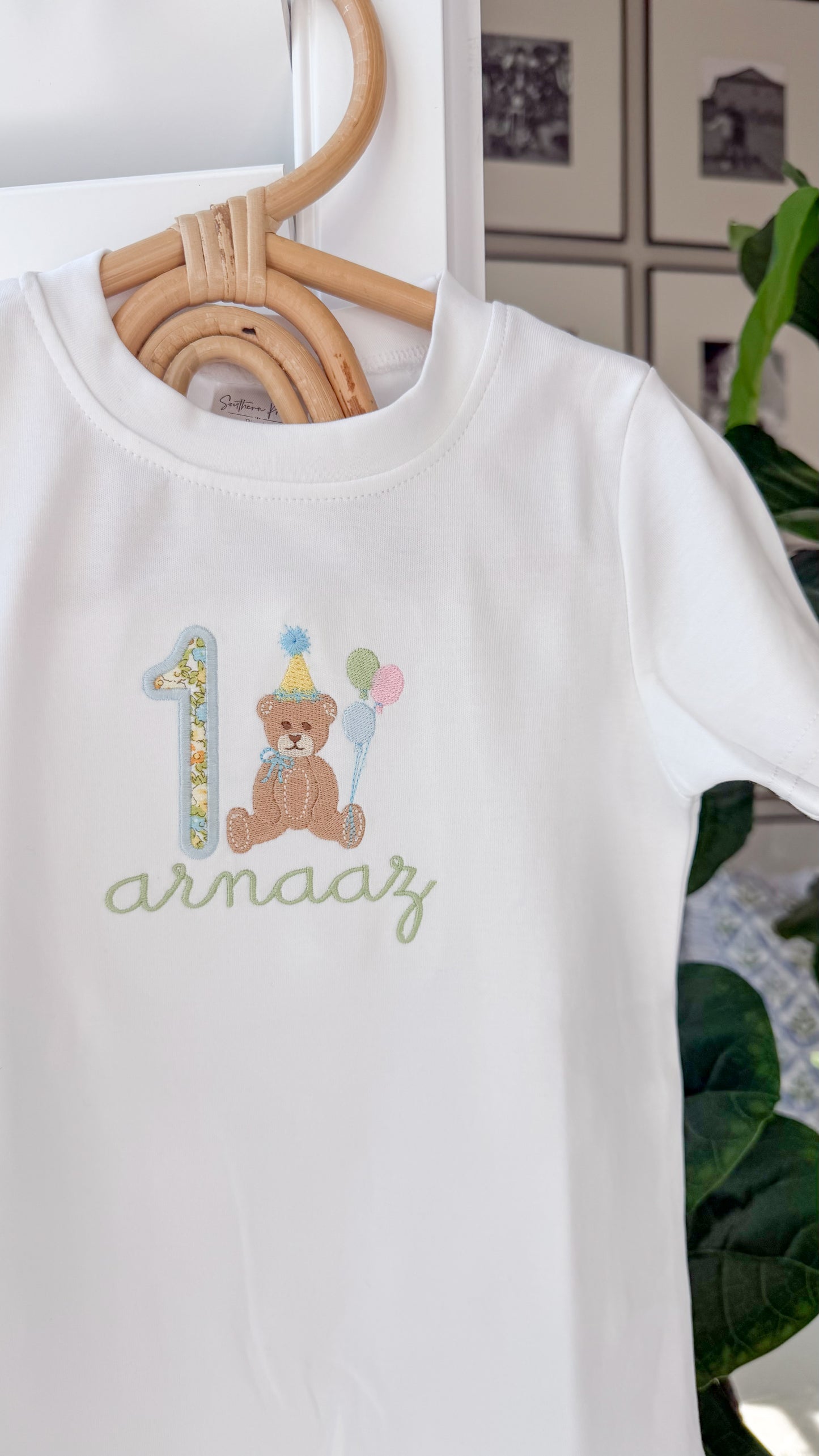 Personalized Teddy Bear Birthday Set