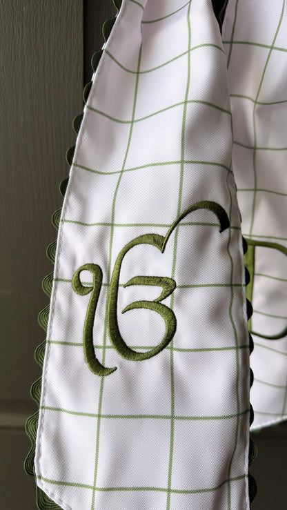 Personalized Ik Onkar Wreath Sash