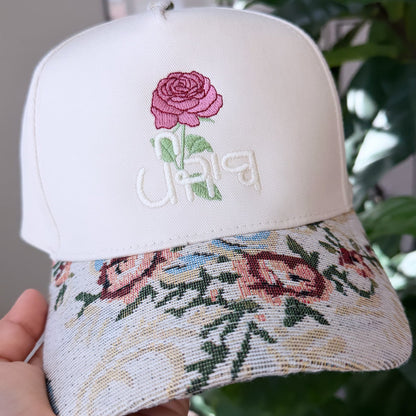 Punjab Floral Embroidered Hat