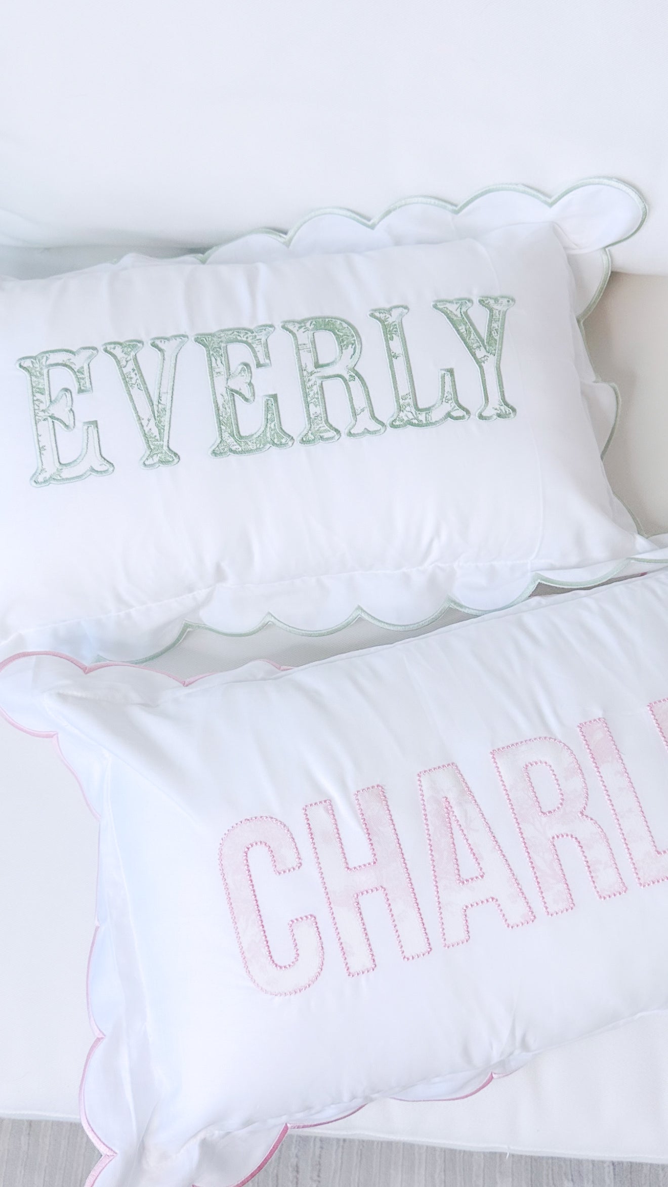 Scalloped Pillow