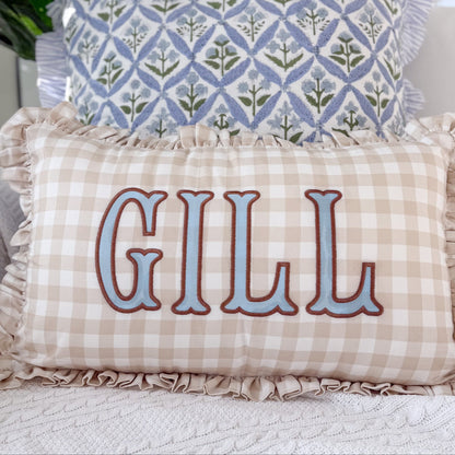 Gingham Pillow
