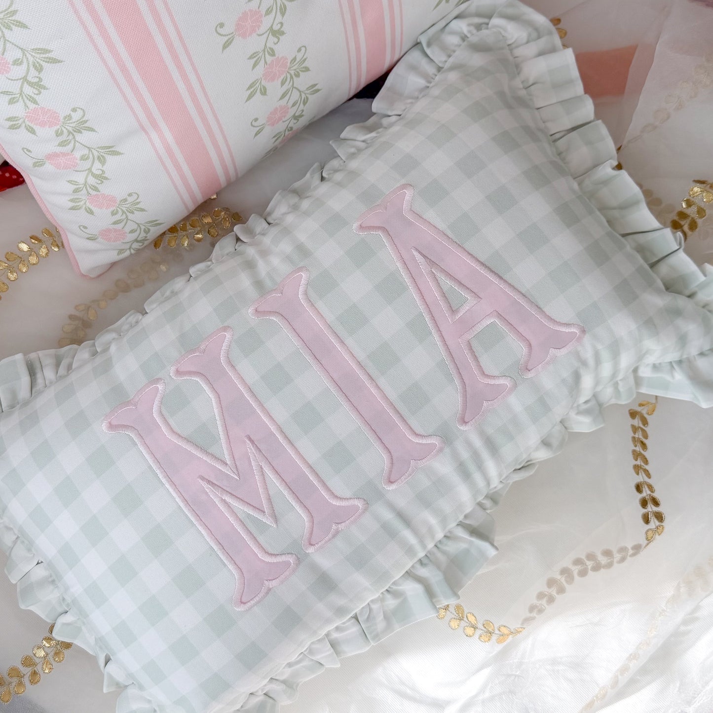 Gingham Pillow