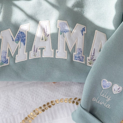 Mama Keepsake Sweatshirt | Made From Your Baby Clothes