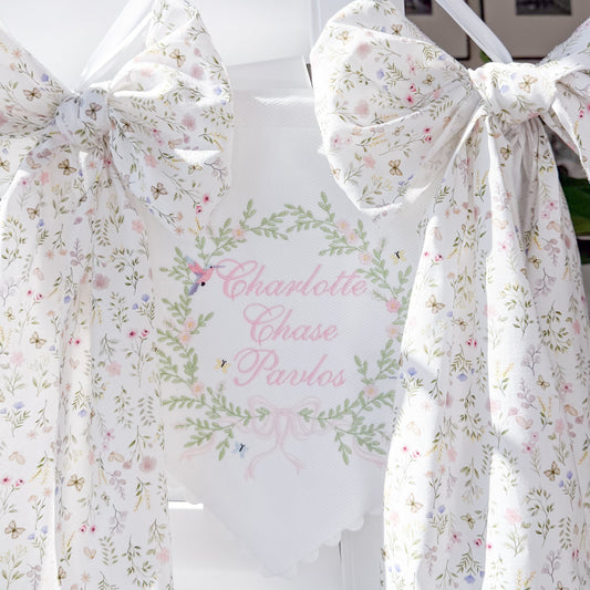 Wildflower Bespoke Baby Name Banner