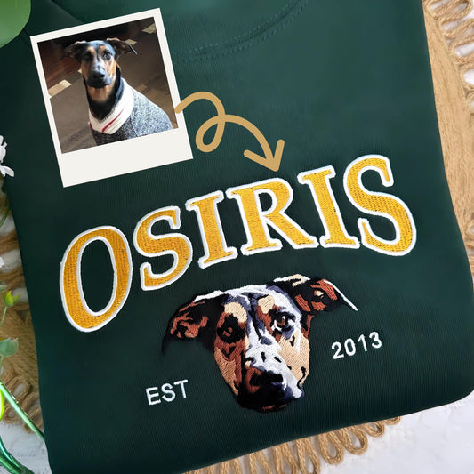 Custom Pets EMBROIDERED Sweatshirt | Pets